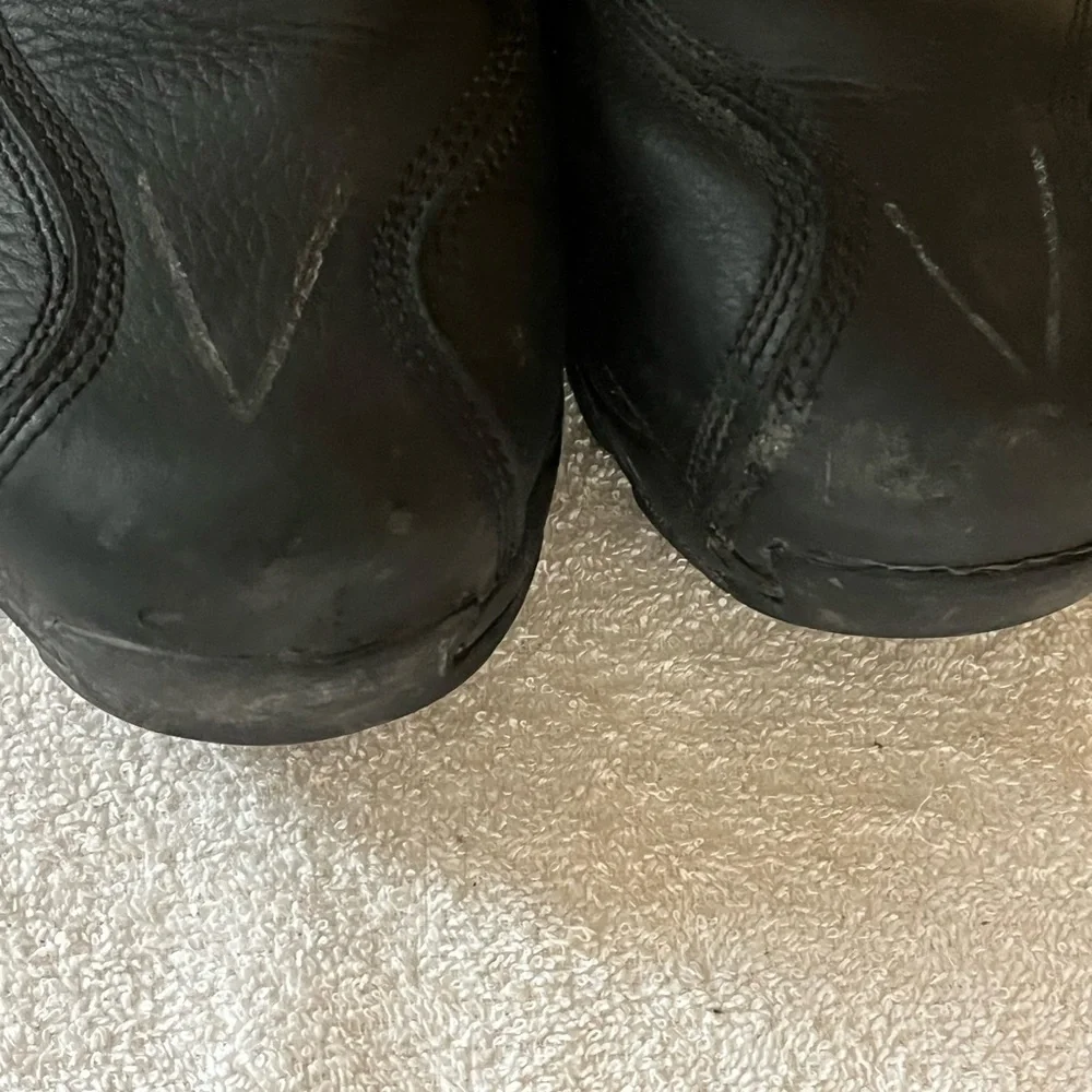 Nautilus Black Safety Steel Toe Shoes Sz 10M